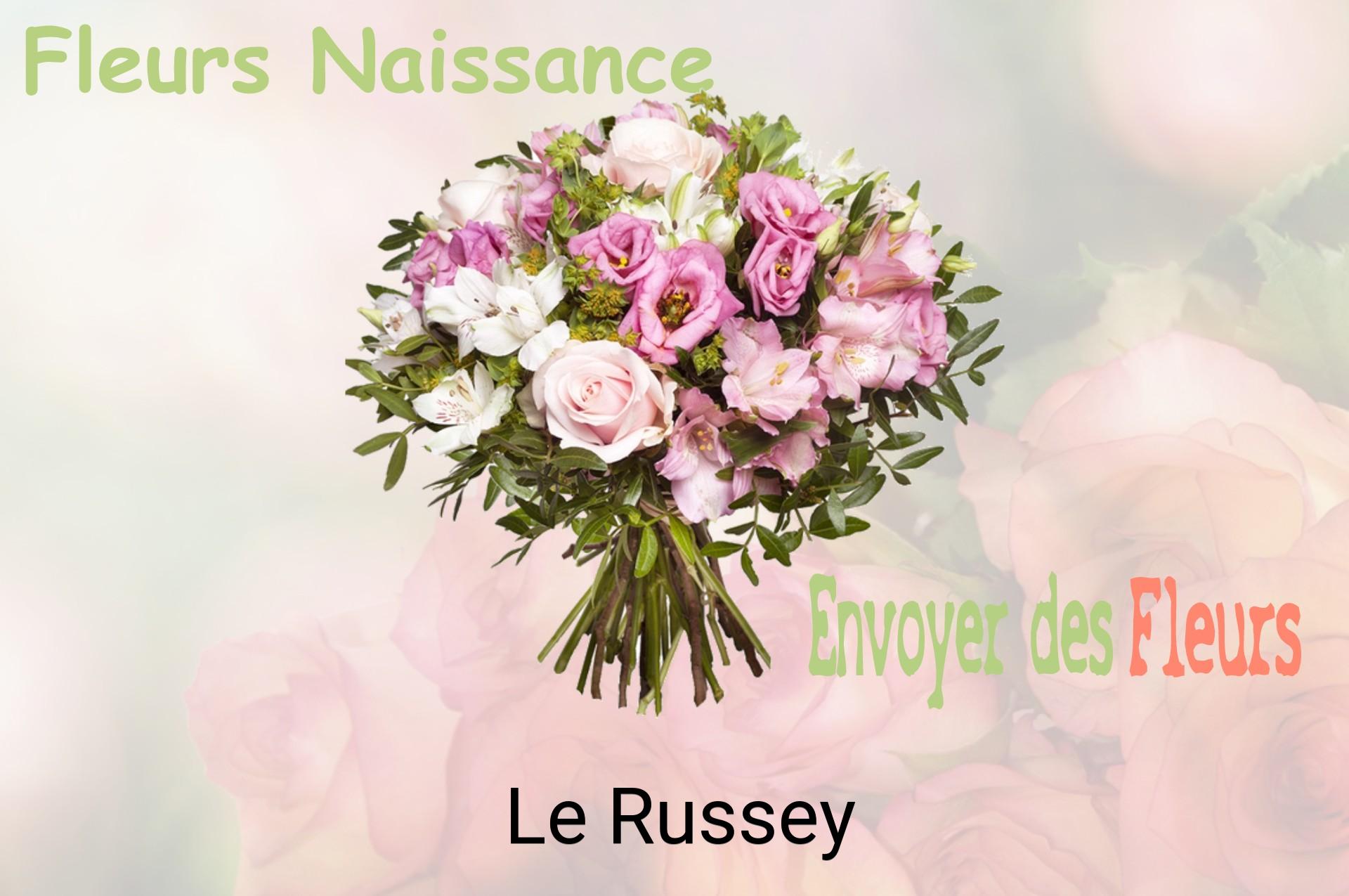Bouquet de fleurs de naissance livré à Le Russey